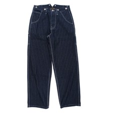Vintage Stripes Jeans Overalls