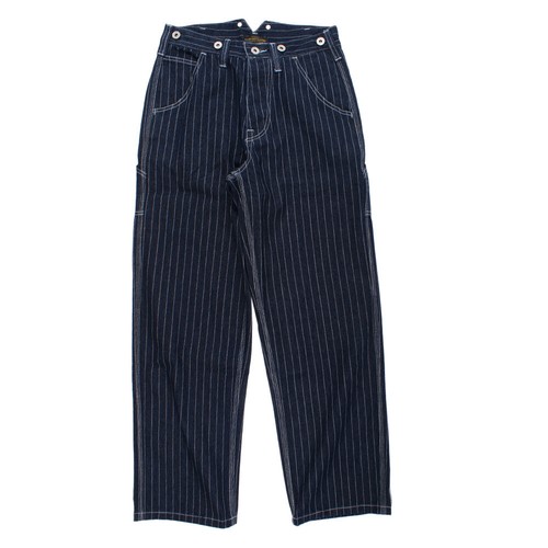 Vintage stripes jeans overalls - vintage,