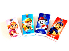 4 Packs PAW PATROL TISSUES 3Ply WHITE 10 SHEETS MARSHALL SKYE RUBBLE CHASE