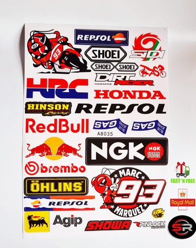 Motorbike motorcross stickers - motorcross,