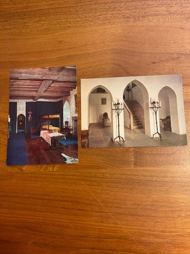 Vintage leeds castle postcards - leeds,