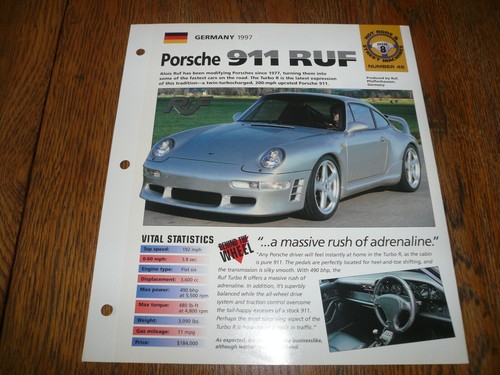 1997 porsche 911 ruf - porsche, r
