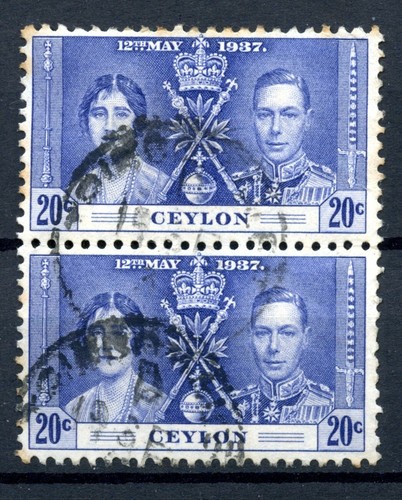Ceylon kgvi 1937 - ceylon,
