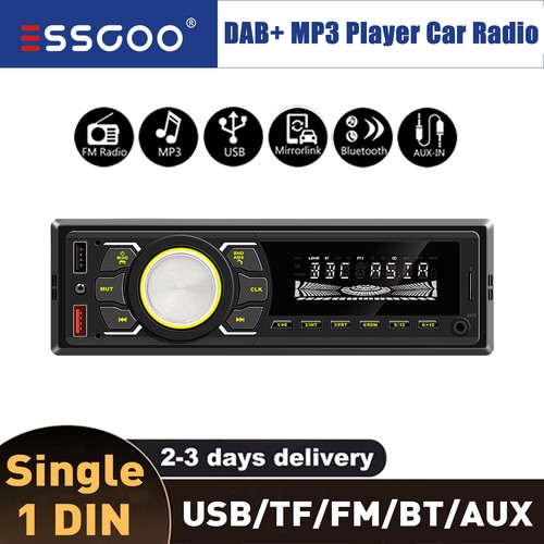 Dab car radio stereo - dab+,