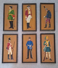 Set of 6 Vintage Oil Paintings