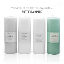 Scented Pillar Candles - Large