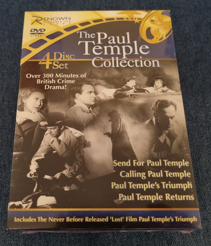 Dvd the paul - temple, collection