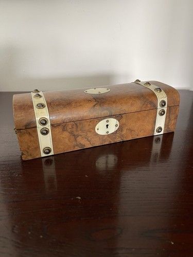Antique victorian burr walnut - antique,