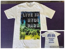 Bob Dylan Neil Young T Shirt Hyde Park 2019 Tour Concert Live Merch M