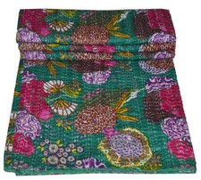 Indian Print Kantha Quilt