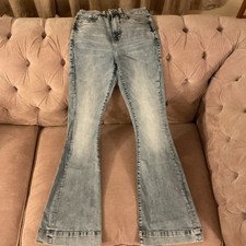 River Island Flare High Waist Jeans Size 8