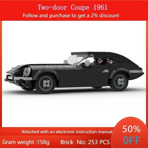 253pcs moc type coupe - 253pcs,