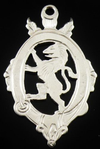 Sterling silver scottish lion - sterling,