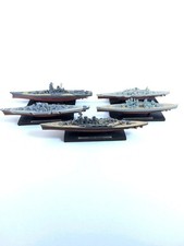 WW2 Battleship Model Bundle 1:1200 HMS Hood Bismarck Scharnhorst Prince of Wales