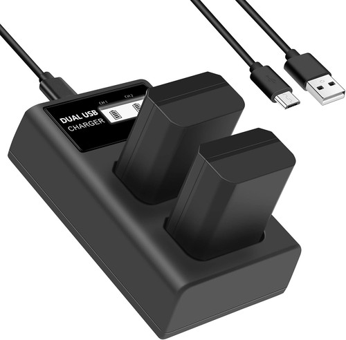 2pack 2000mah camera battery - 2000mah,