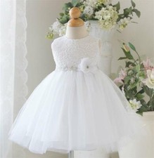 Baby Christening Dress Flower