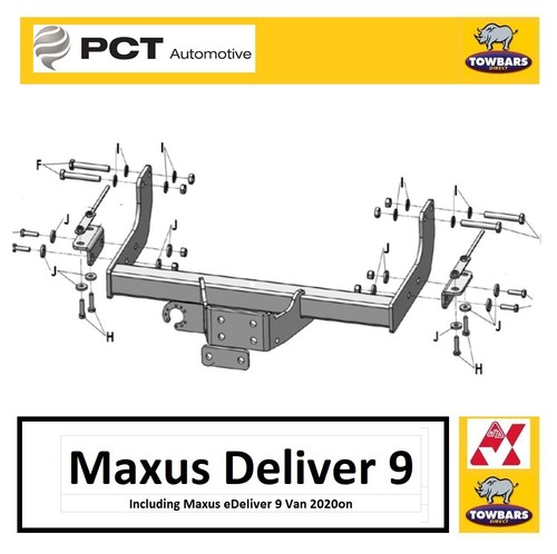 Towbar for maxus deliver van - towbar,