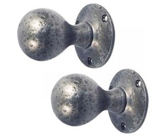 Round Door Mortise Knobs /