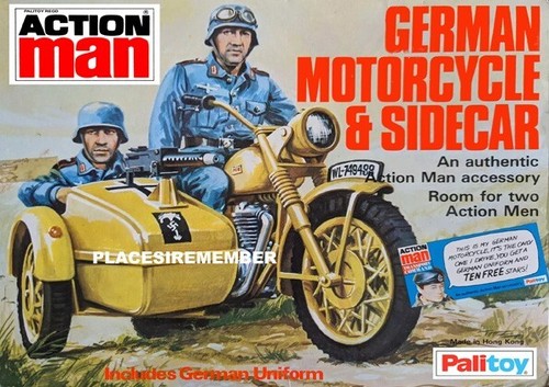 Vintage action man - man, german