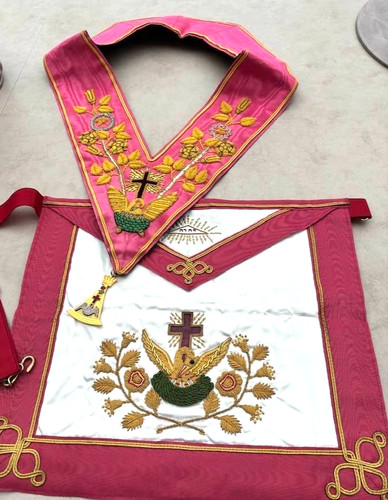 Masonic vintage rose - vintage, croix