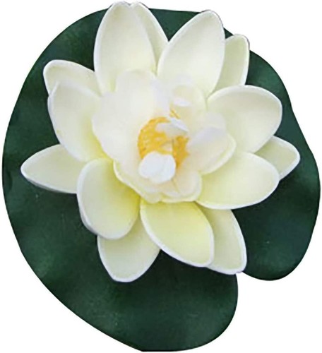 1pc white artificial - 1pc, floating