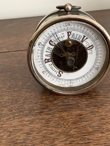 Vintage brass bound desktop - brass,