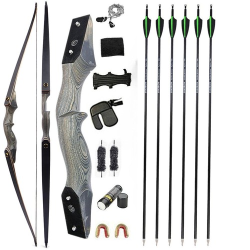 Archery takedown longbow - 60",