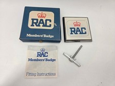 RAC Members Badge With Fitting Instructions and Box T2650 W10