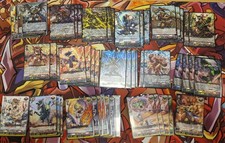 Cardfight Vanguard Unparalleled Varga Dragres Rakshasa Deck with Spares