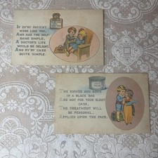 Antique Doctor & Nurse Comic