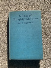 Enid blyton book naughty - book,