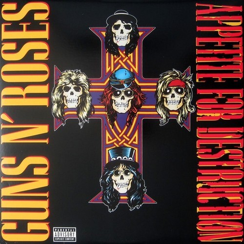 Guns roses appetite for - n',