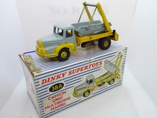 FRENCH DINKY TOYS 38A Camion Unic Multibenne Marrel  Skip Lorry Boxed