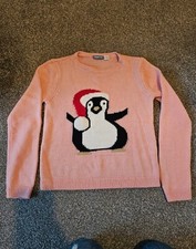 Christmas jumper 8-10 years penguin (lights up)