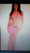 Size S Two piece Pole/lap dancing pink outfit.