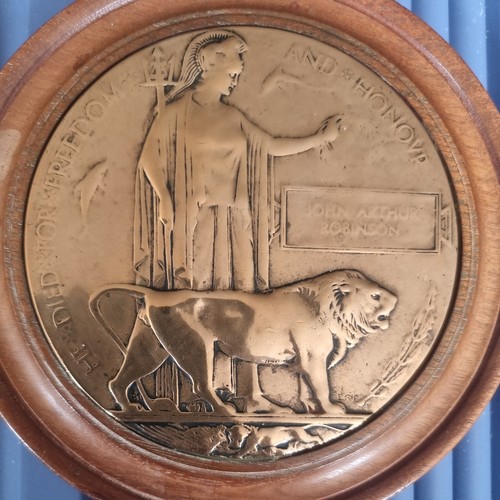 Ww1 death penny memorial - death,