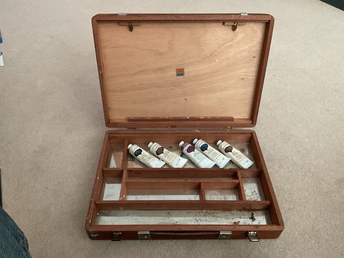Vintage winsor newton wooden - winsor,