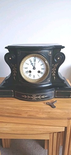 Black slate ornate - ,