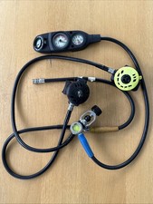 Apeks Regulator Set With Pressure, Depth And Compass