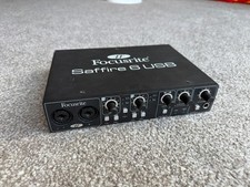 Focusrite Saffire 6 USB – 2‑in / 4‑out USB Audio Interface with MIDI