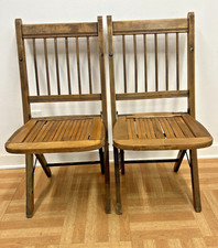 Vintage Wooden FOLDING CHAIR