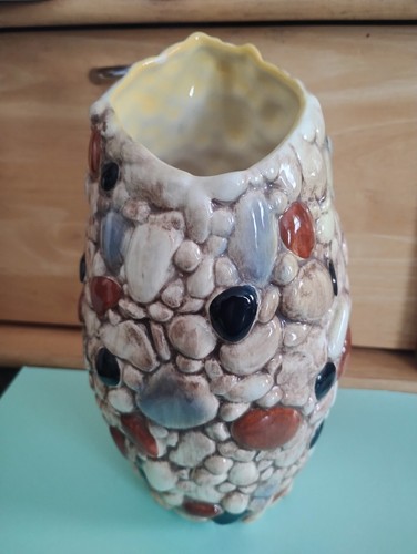 Sylvac large pebble vase - sylvac,