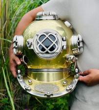 Vintage Brass Scuba Diving