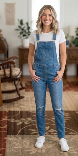 Dolhouse blue denim - dolhouse, bib
