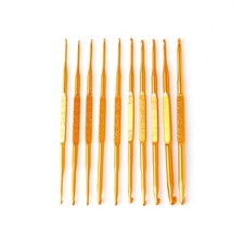 10Pcs Golden Aluminum Double
