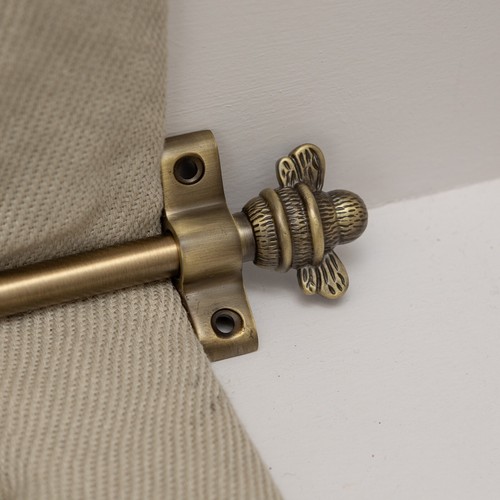 Antique brass stair - antique, rods
