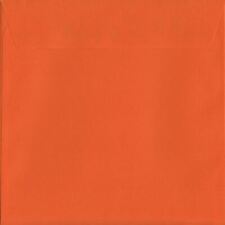 Sunset Orange 160mm x 160mm Peel/Seal 120gsm Square Coloured Envelopes