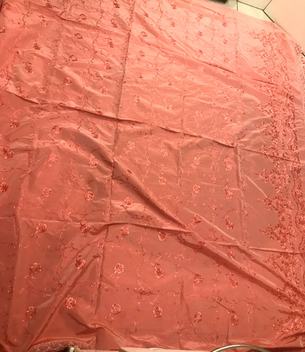 Vintage italian pink satin - vintage,
