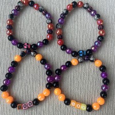 Halloween beaded friendship - 4,