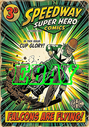 Exeter speedway comic book - exeter,